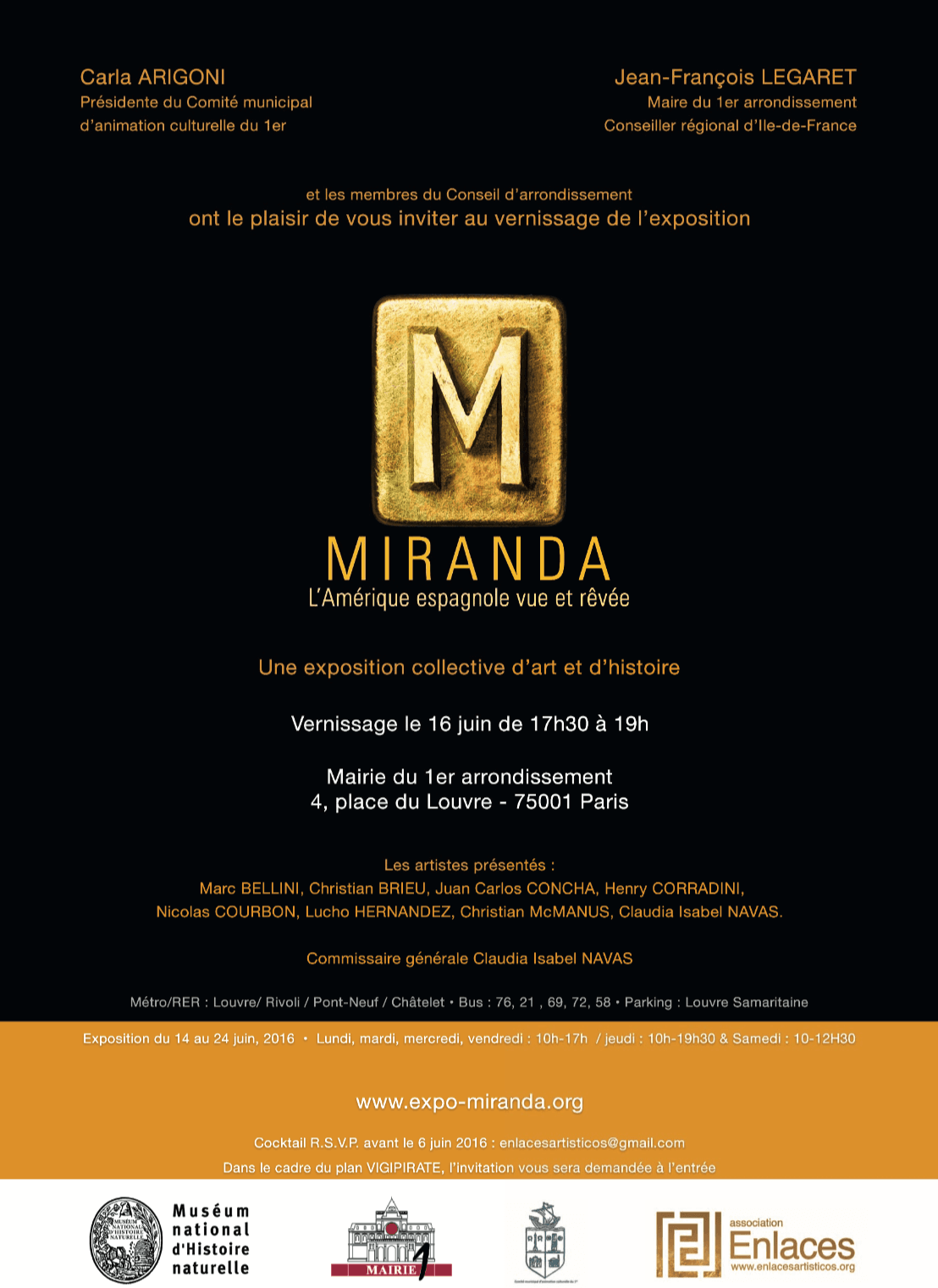 Exposition Miranda, l'Amérique espagnole vue et rêvée
