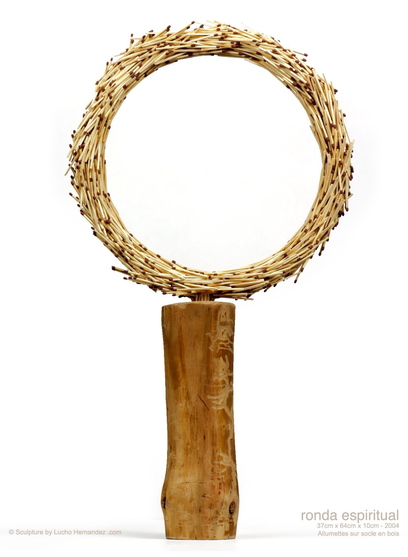 Ronda espiritual — sculpture by Luis Andrés Gleixner