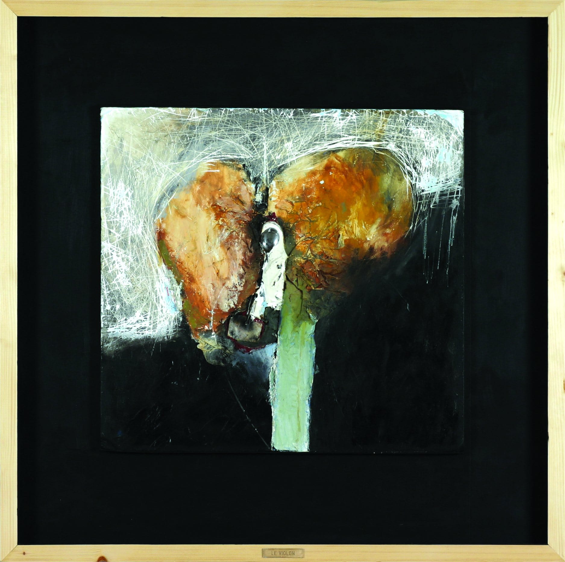 The violin — Automatic Painting